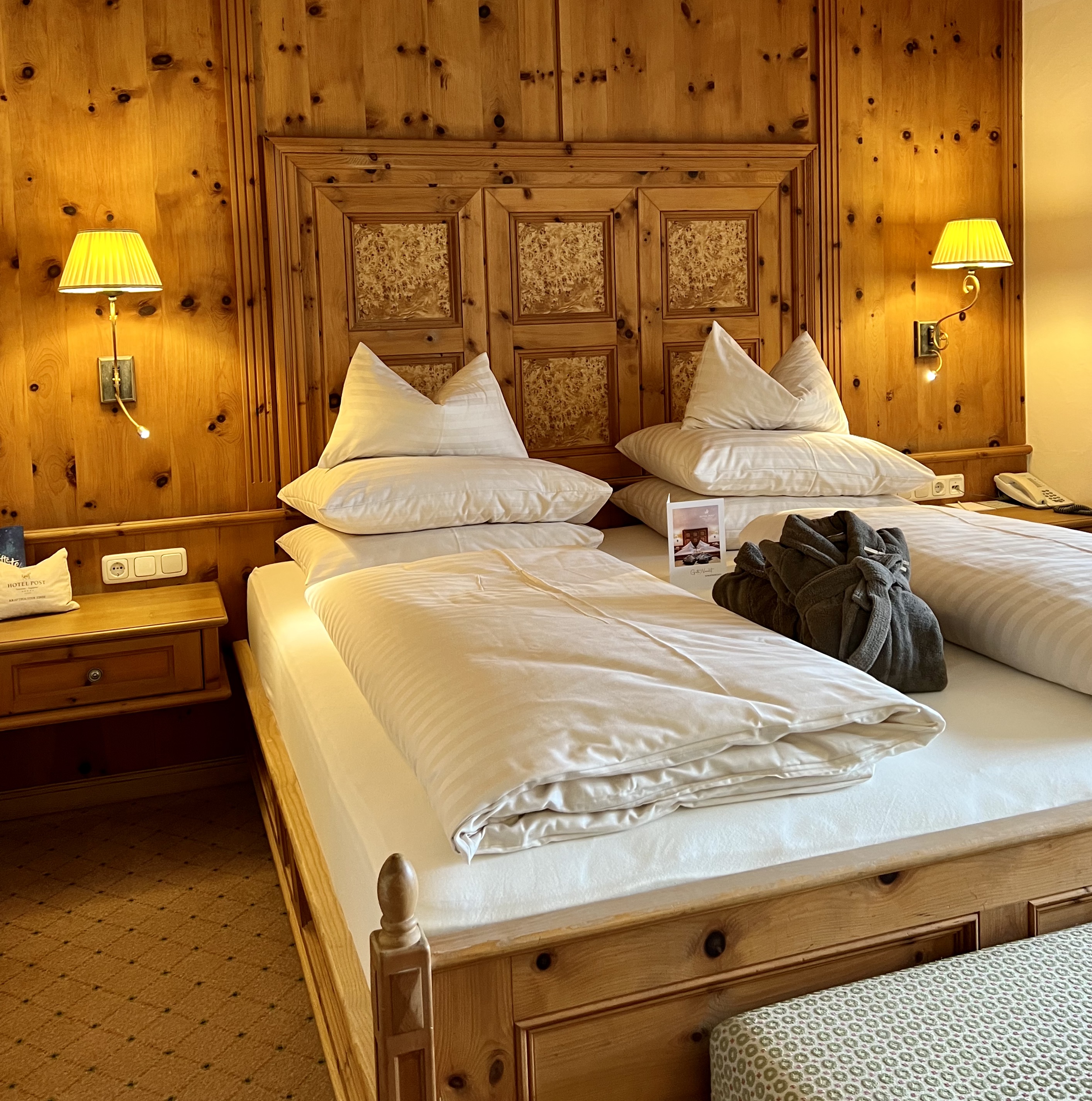 comfortable king bed