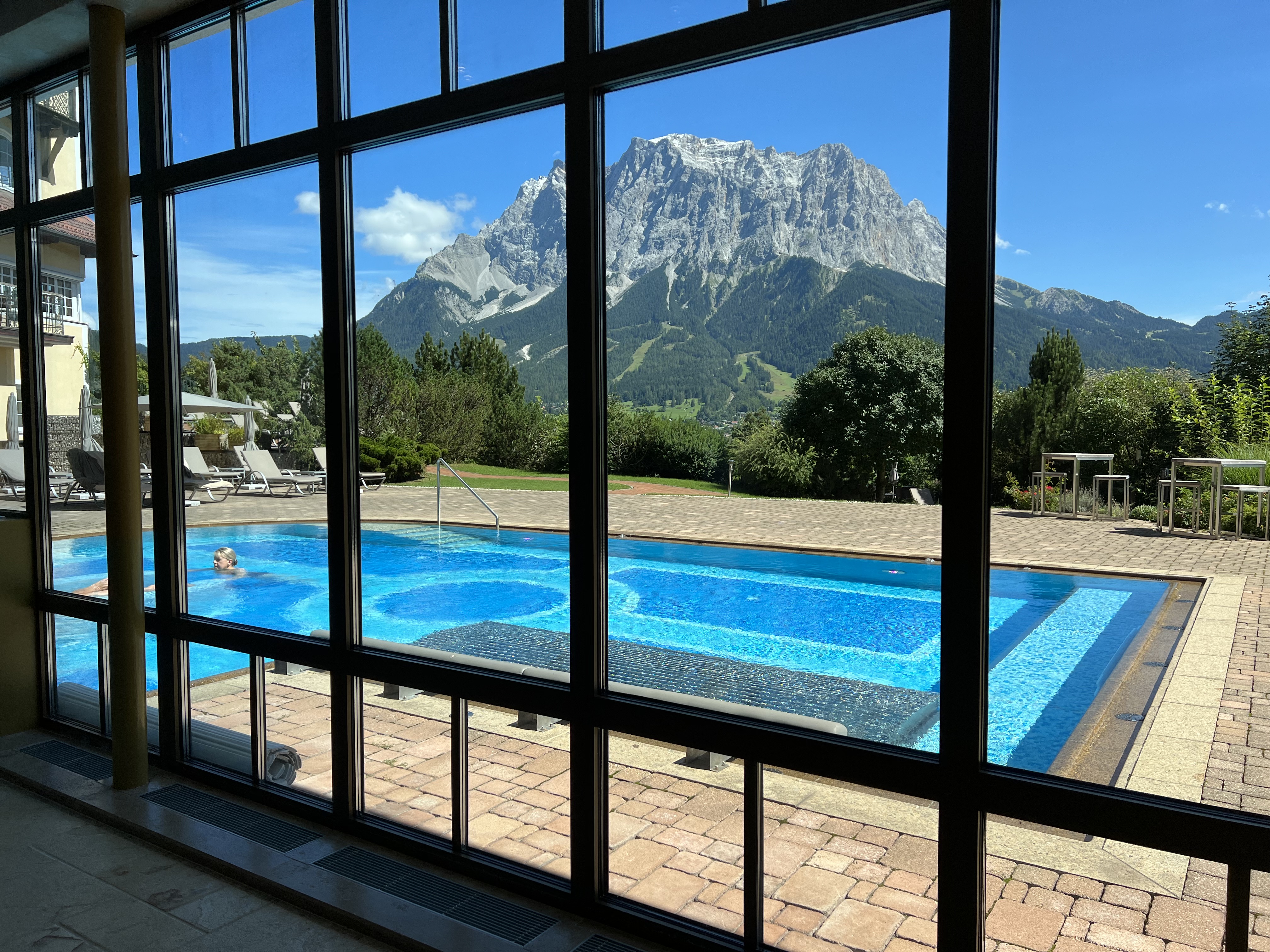 pool with a view