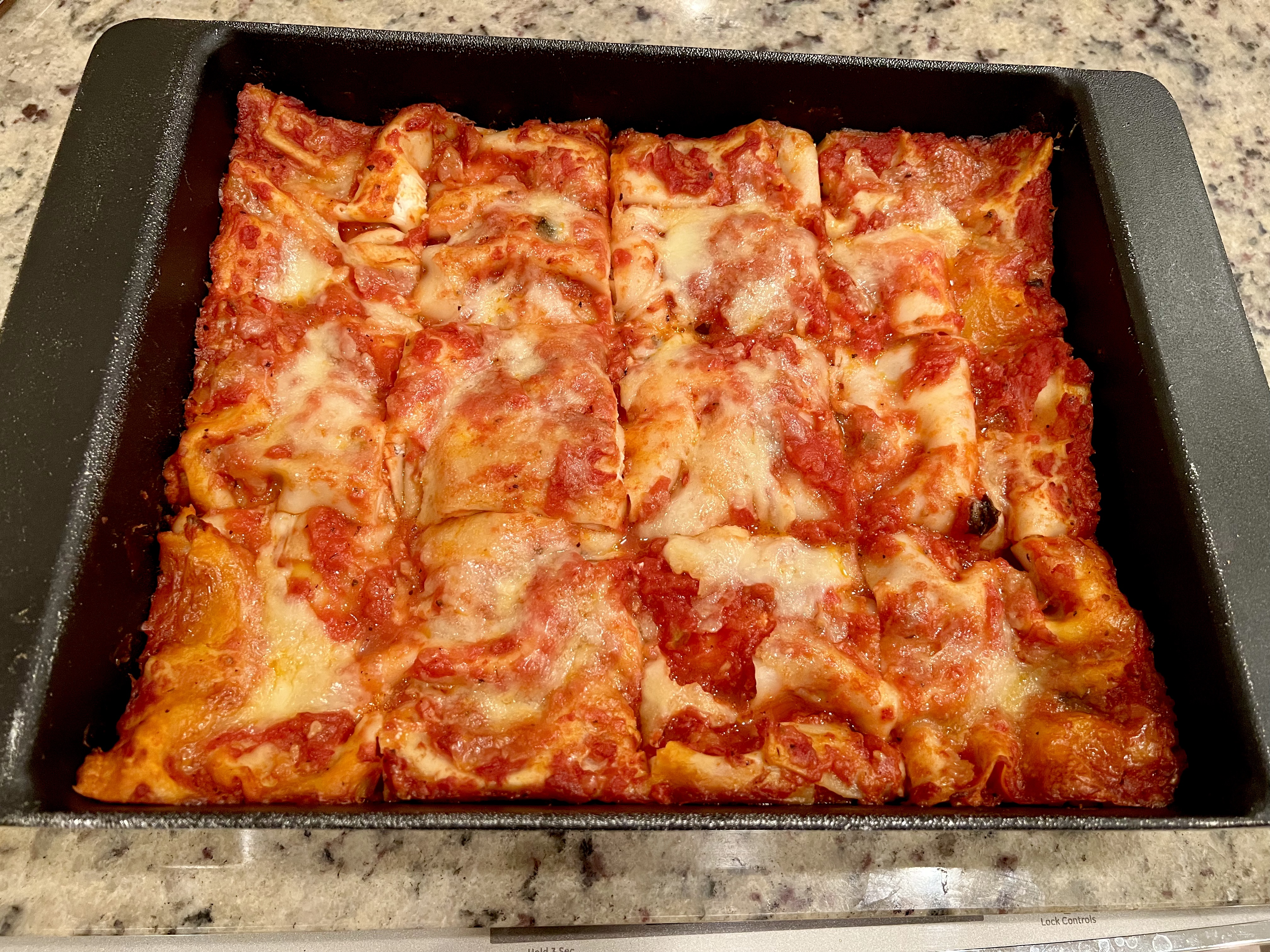 four cheese and béchamel lasagna
