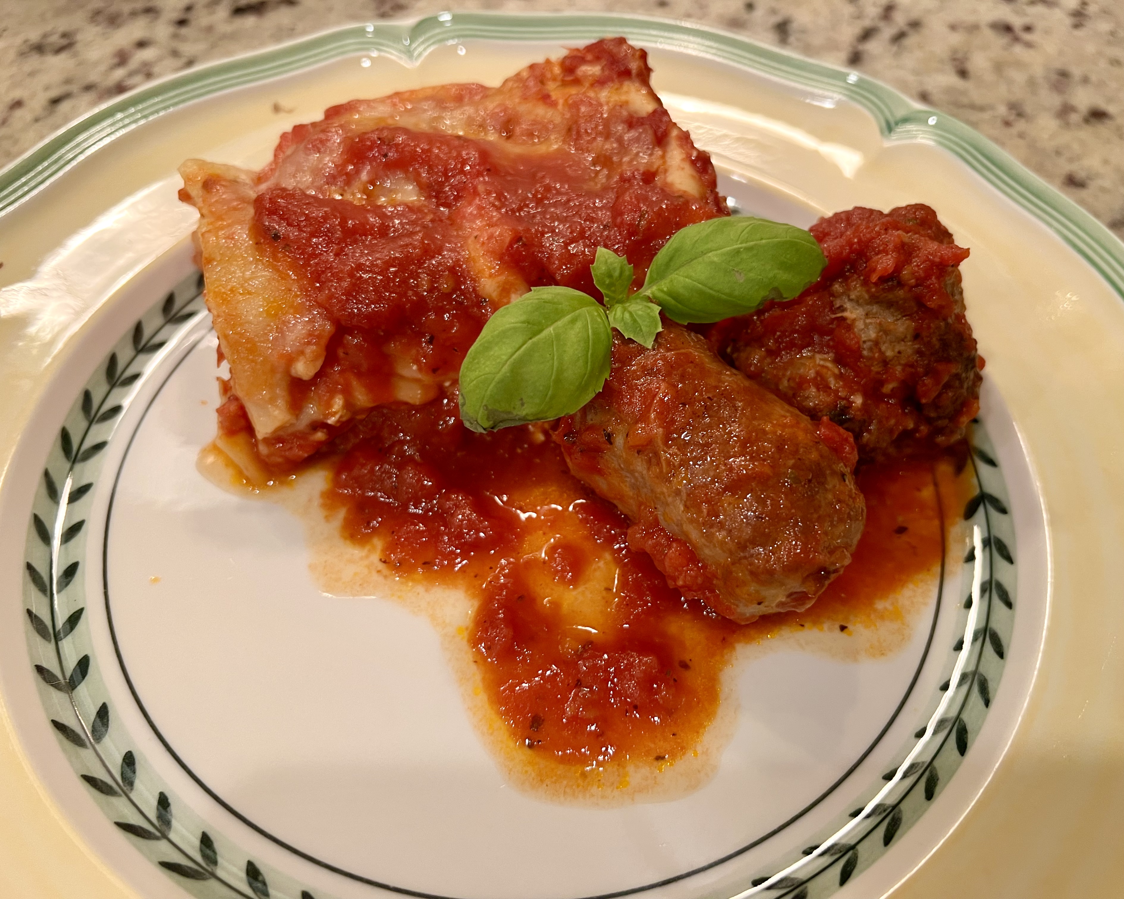 four cheese lasagna