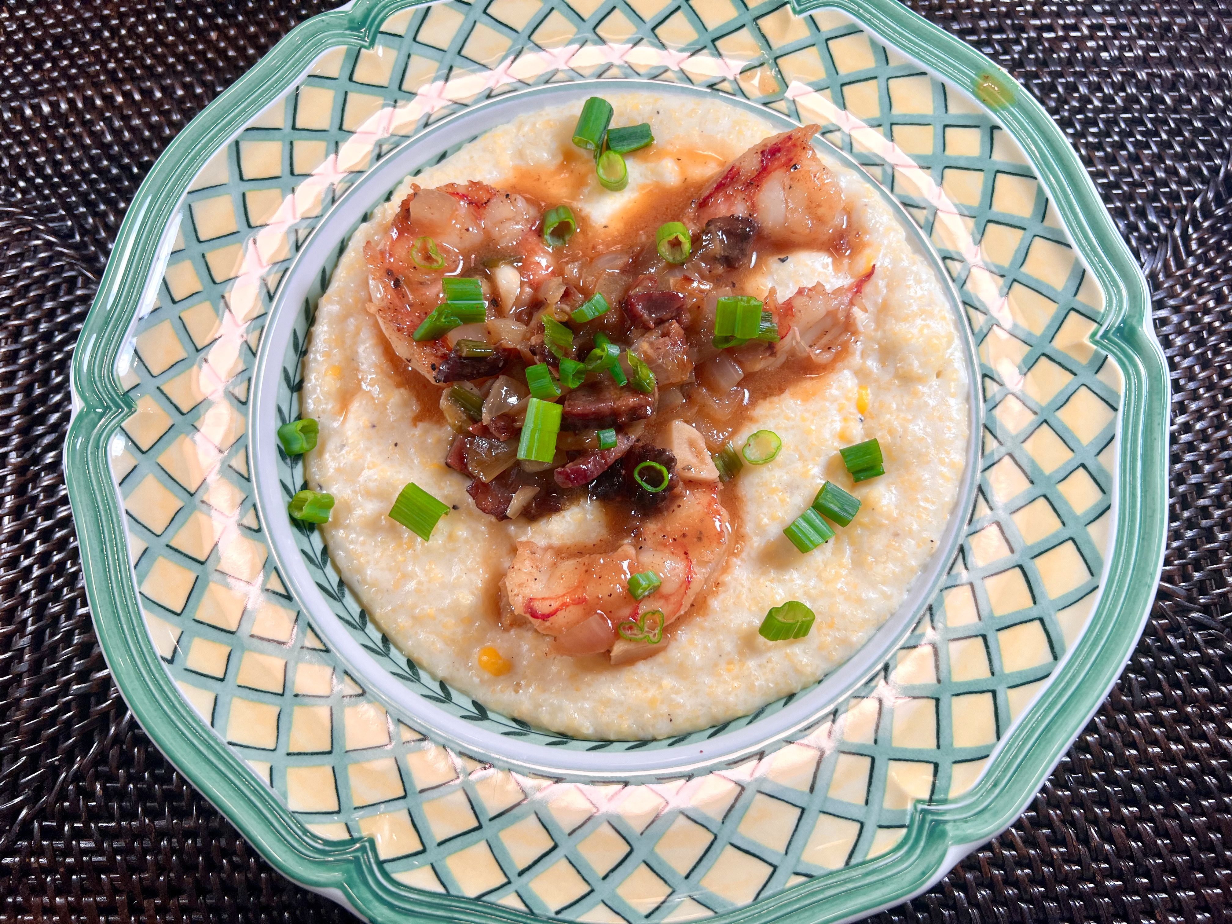 shrimp-with-polenta